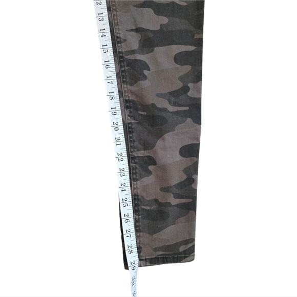 Democracy Camouflage Zipper Ab"solution Stretch Skinny Jeans Size 6 - Picture 7 of 10